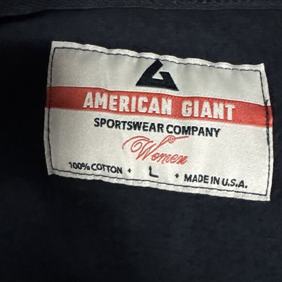 NWOT American Giant Womens Relaxed Classic Full Zip 2.0 Heavyweight Hoodie Large - Picture 11 of 11